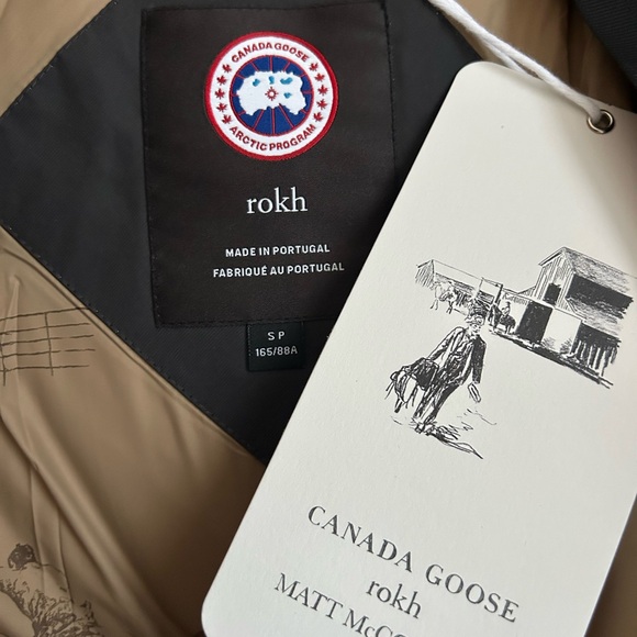 Canada Goose x Rokh Cropped Down Puffer - Small - Picture 2 of 9